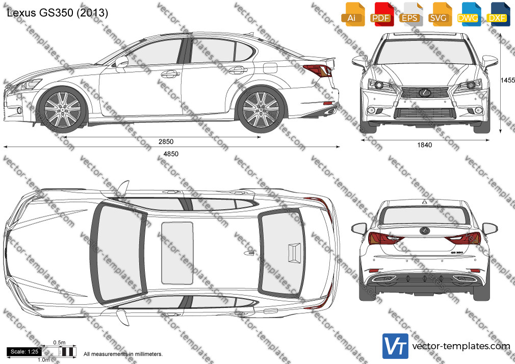 Templates - Cars - Lexus - Lexus GS350