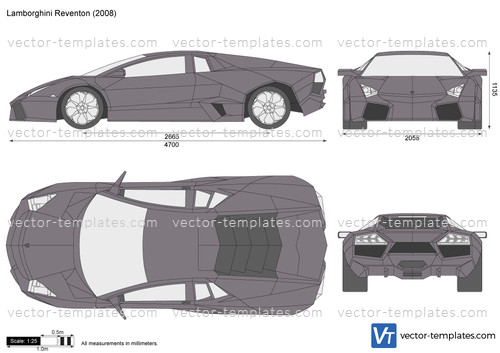 Templates - Cars - Lamborghini - Lamborghini Reventon