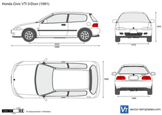 BMW E34 Grün 5er Farbe Vektor Datei Download .PDF, .Svg, .Png
