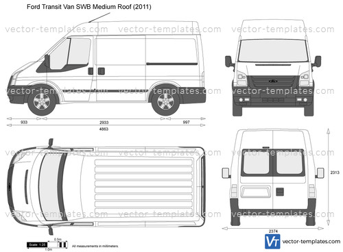 Ford transit template for graphics #10