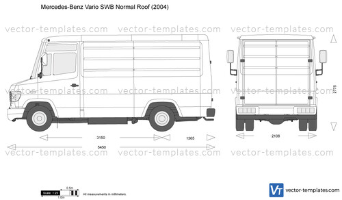 Mercedes-Benz Vario SWB Normal Roof