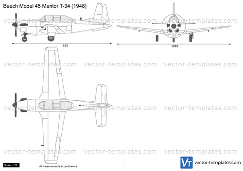 Beech Model 45 Mentor T-34