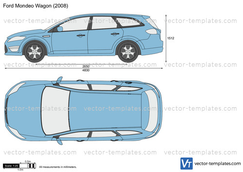 Afkeer nul Pebish Templates - Cars - Ford - Ford Mondeo Wagon
