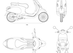 OBJ file Vespa Louis Vuitton brake cover・3D printing template to
