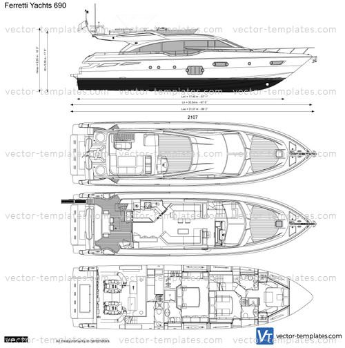 Ferretti Yachts 690