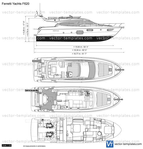 Templates Ships Yachts Ferretti Yachts F620