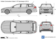 Holden Commodore Calais V VF Sportwagon