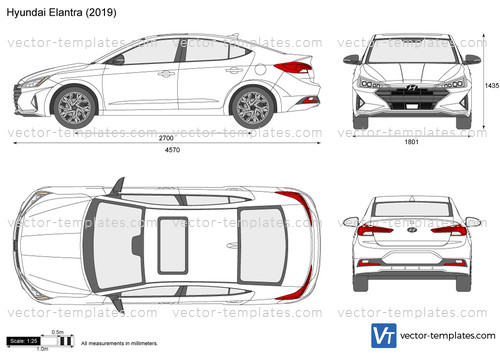 Templates - Cars - Hyundai - Hyundai Elantra