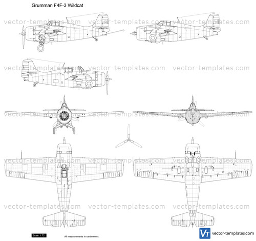 Grumman F4F-3 Wildcat