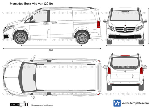 Templates - Cars - Mercedes-Benz - Mercedes-Benz Vito Van