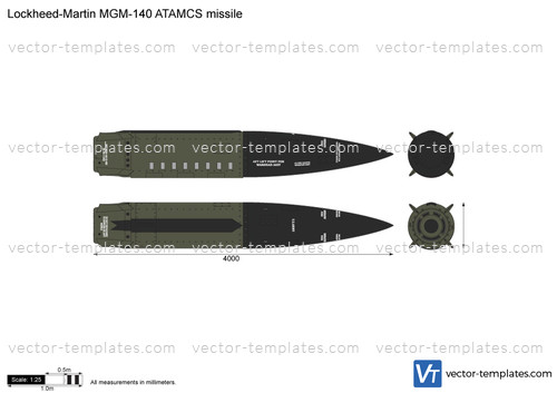 Lockheed-Martin MGM-140 ATAMCS missile