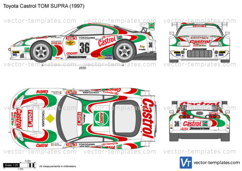 Toyota Castrol TOM SUPRA