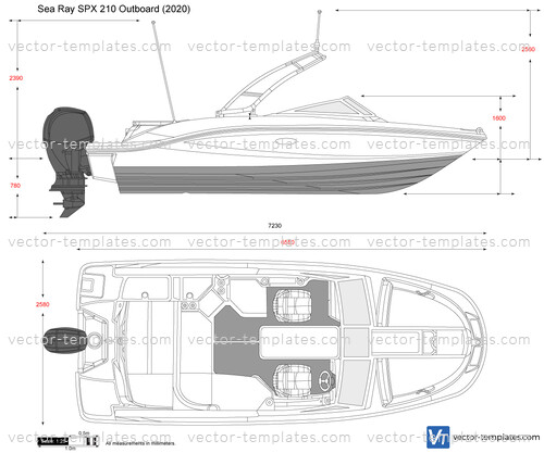 Sea Ray SPX 210 Outboard