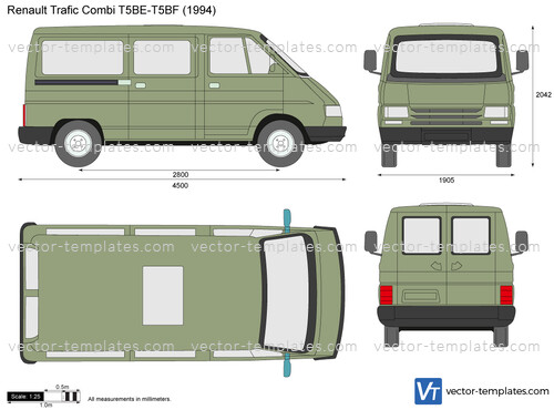 Renault Trafic Combi T5BE-T5BF