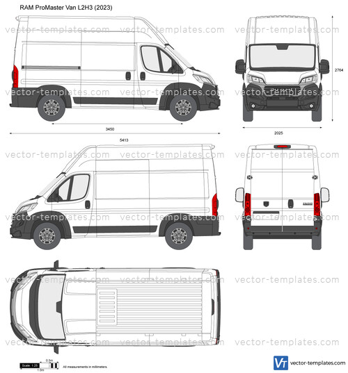 RAM ProMaster Van L2H3