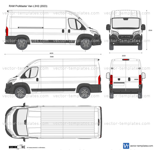 RAM ProMaster Van L3H2