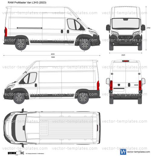 RAM ProMaster Van L3H3