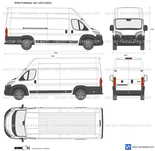 RAM ProMaster Van L4H3