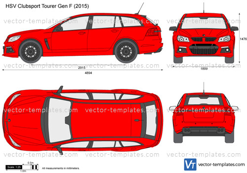 HSV Clubsport Tourer Gen F