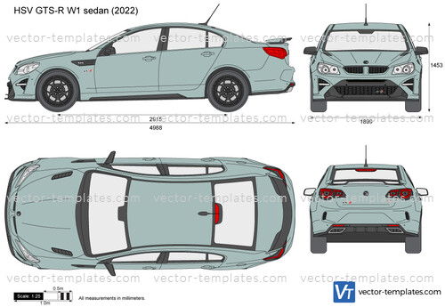HSV GTS-R W1 sedan