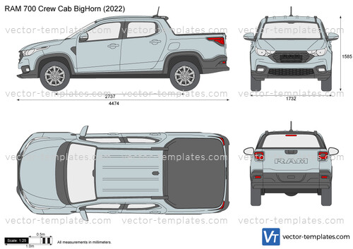 RAM 700 Crew Cab BigHorn