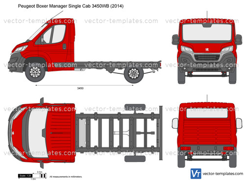 Peugeot Boxer Manager Single Cab 3450WB