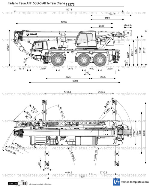 Tadano Faun ATF 50G-3 All Terrain Crane