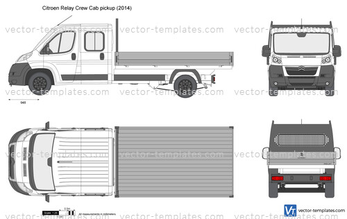 Citroen Relay Crew Cab pickup