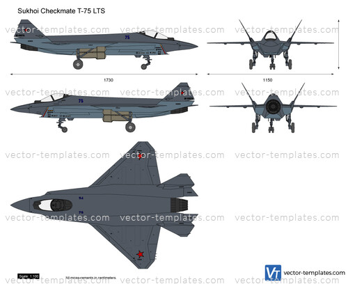 Sukhoi Checkmate T-75 LTS