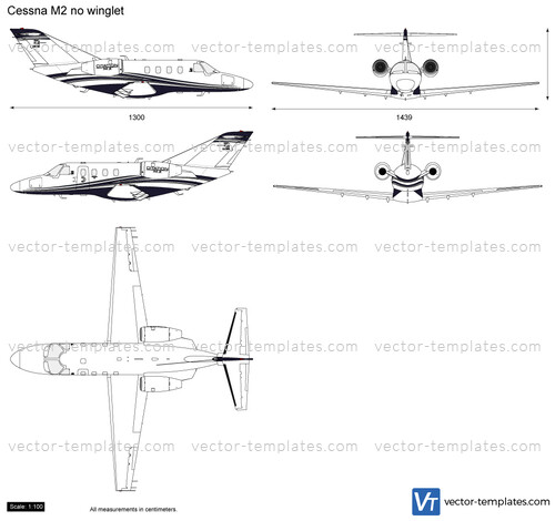 Cessna M2 no winglet