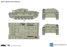 Stug III german tank destroyer