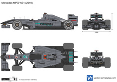 Mercedes MPG W01 F1 Formula 1