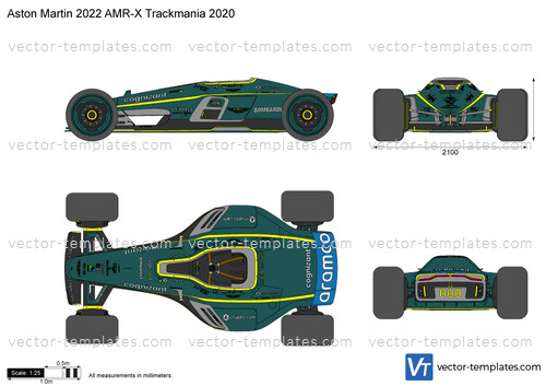 Aston Martin 2022 AMR-X Trackmania 2020