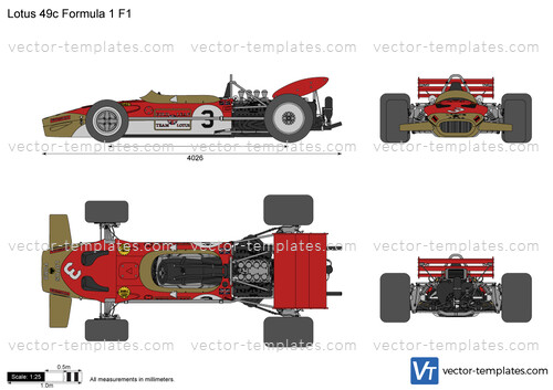 Lotus 49c Formula 1 F1