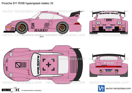 Porsche 911 RWB hyperspeed makko 33