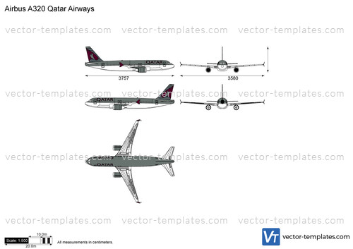 Airbus A320 Qatar Airways