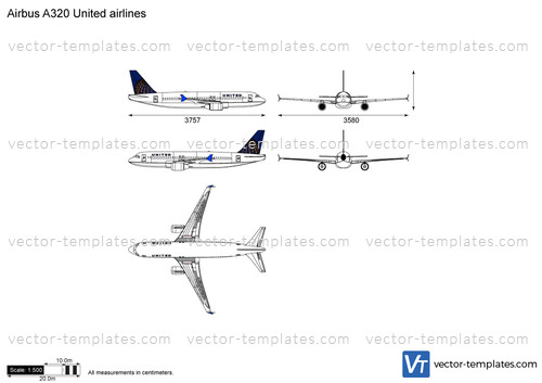 Airbus A320 United airlines