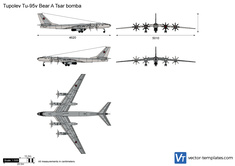 Tupolev Tu-95v Bear A Tsar bomba