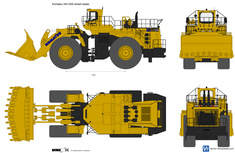 Komatsu WA1200 wheel loader