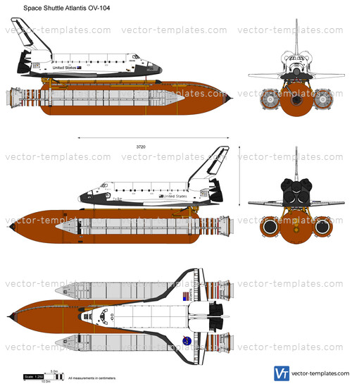 Space Shuttle Atlantis OV-104