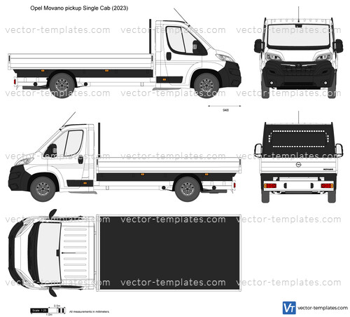 Opel Movano pickup Single Cab