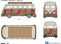 Volkswagen Transporter T1 hippy van