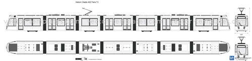 Alstom Citadis 402 Paris T3