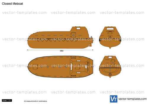 Closed lifeboat