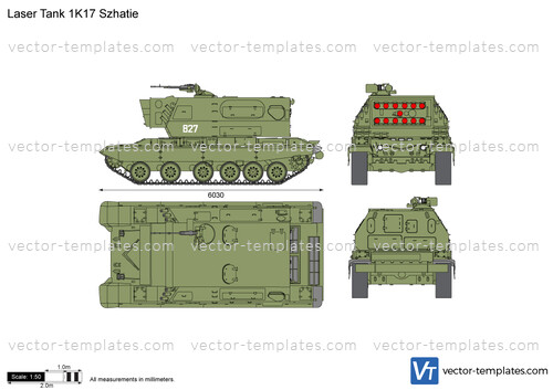 Laser Tank 1K17 Szhatie