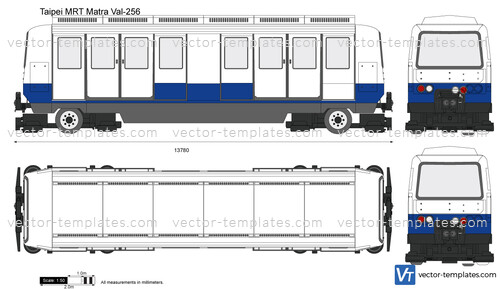 Taipei MRT Matra Val-256