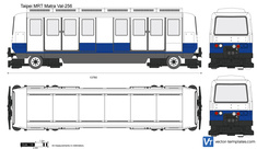 Taipei MRT Matra Val-256