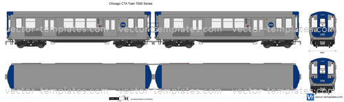 Chicago CTA Train 7000 Series