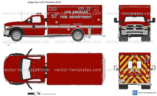 Dodge Ram LAFD Paramedic