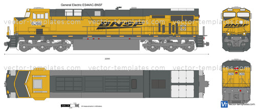 General Electric ES44AC-BNSF